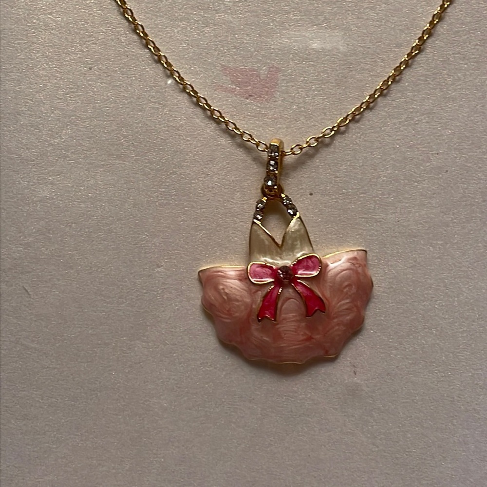Ballerina Pink Tutu Necklace for Child
